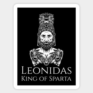 Leonidas - King Of Sparta - Ancient Greek Military History Magnet